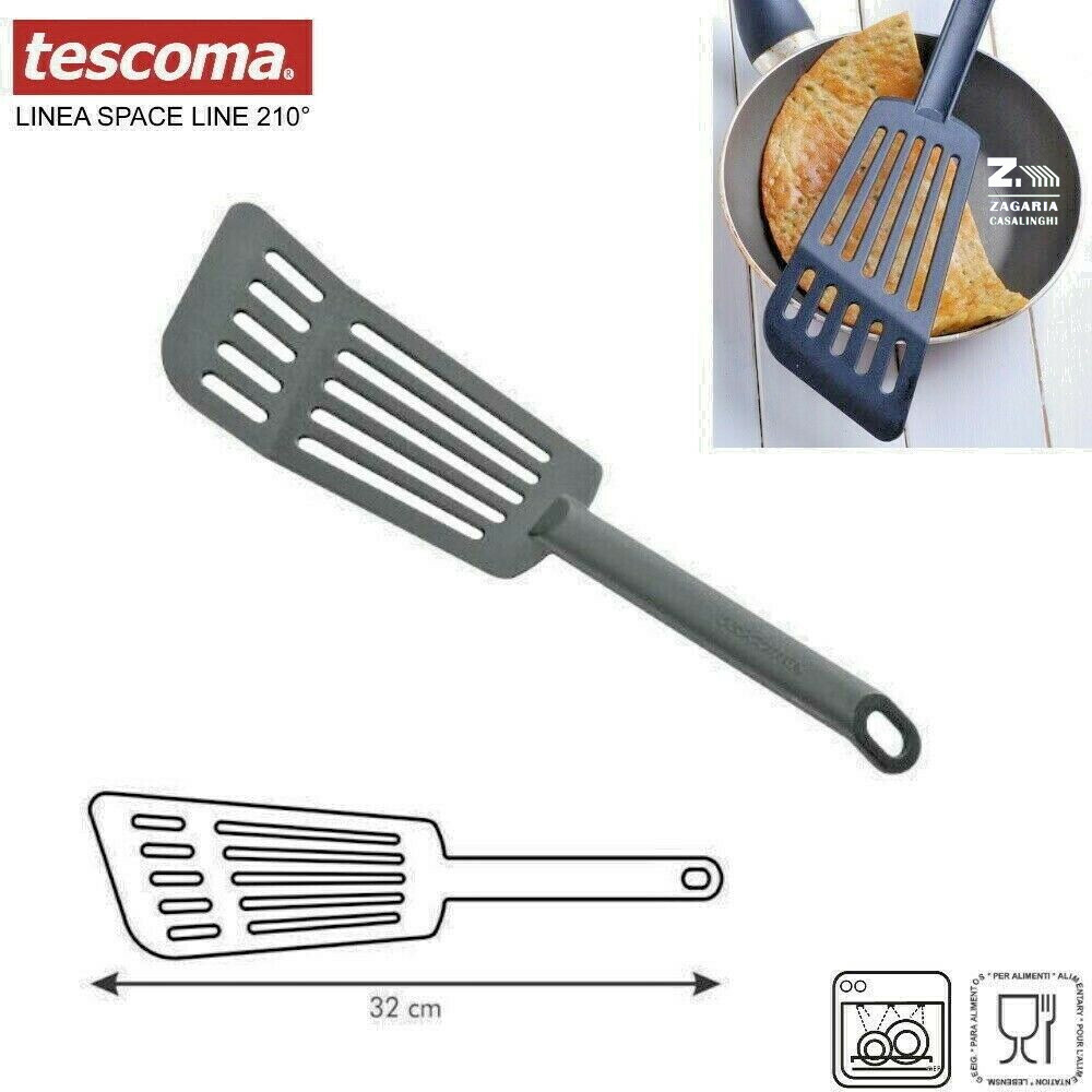 TESCOMA SPACE PALETTA OMELETTE FORATA MESTOLI CUCINA NYLON ANTIGRAFFIO 638016