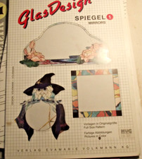 GlasDesign - SPIEGEL 1 - Tiffany Glas - Farbige Vorlagen Originalgr&ouml;&szlig;e