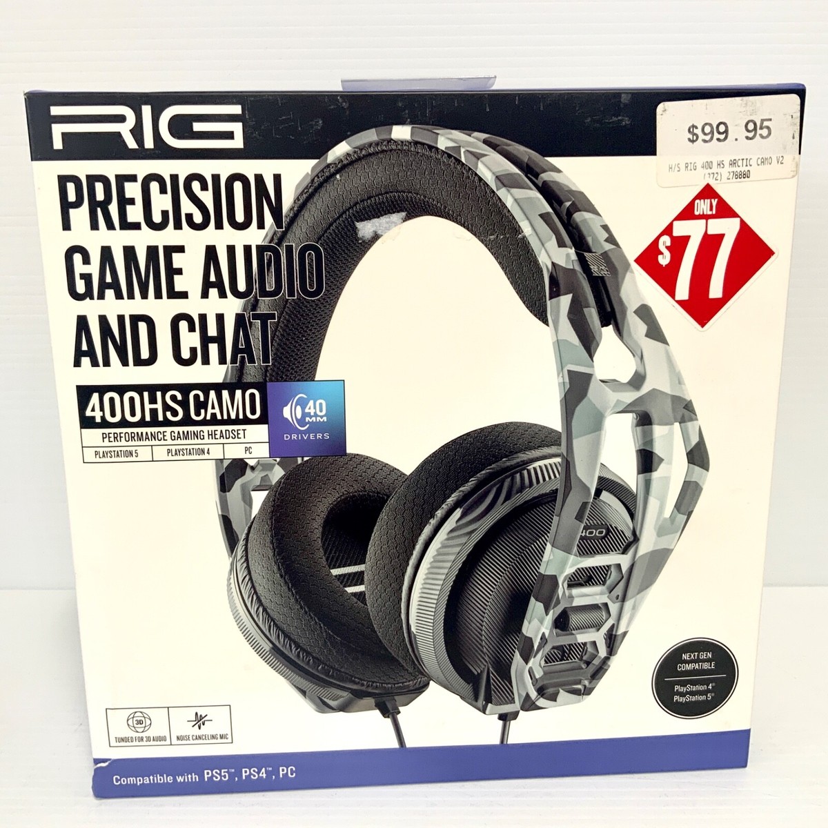 400hs Camo Plantronics 400hs PLANTRONICS PlayStation Headset Rig