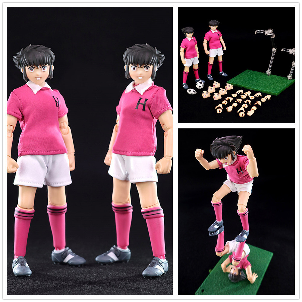 Dasin GT model 6 inch action Captain Tsubasa brother Masao & Kazuo