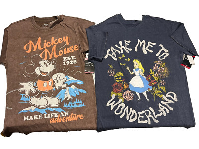 Disney Women's Soft Short Sleeve Graphic Print T-Shirt