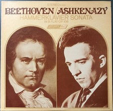 Beethoven - Hammerklavier Sonata, ASHKENAZY, London CS 6563, STEREO