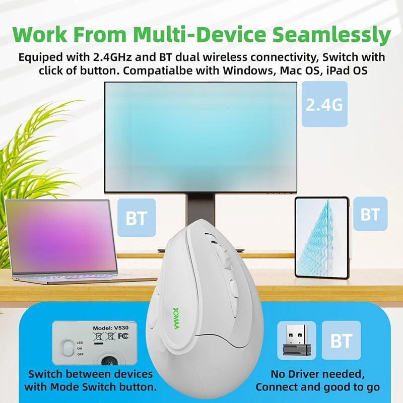 Wireless AI Mouse Bluetooth Speech Voice Recording Artificial Intelligence USB - Image 4 of 4