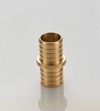 100 PCS 1/2" PEX Couplings Brass Crimp Fittings Lead Free 