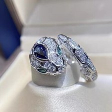 BVLGARI Ring White Gold SERPENTI SEDUTTORI Ri...