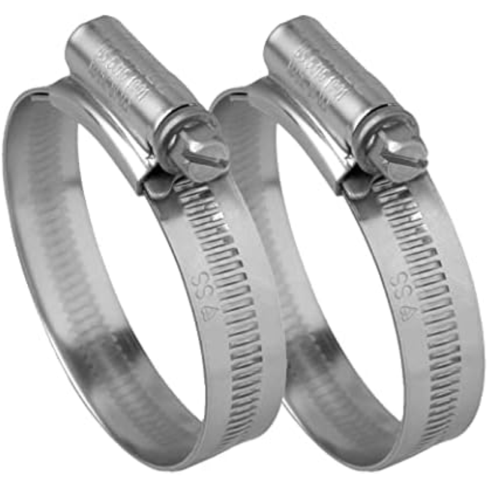 (60-80mm) - Jubilee Clips Stainless Steel SS304 Hose Clamp 60-80mm x 2