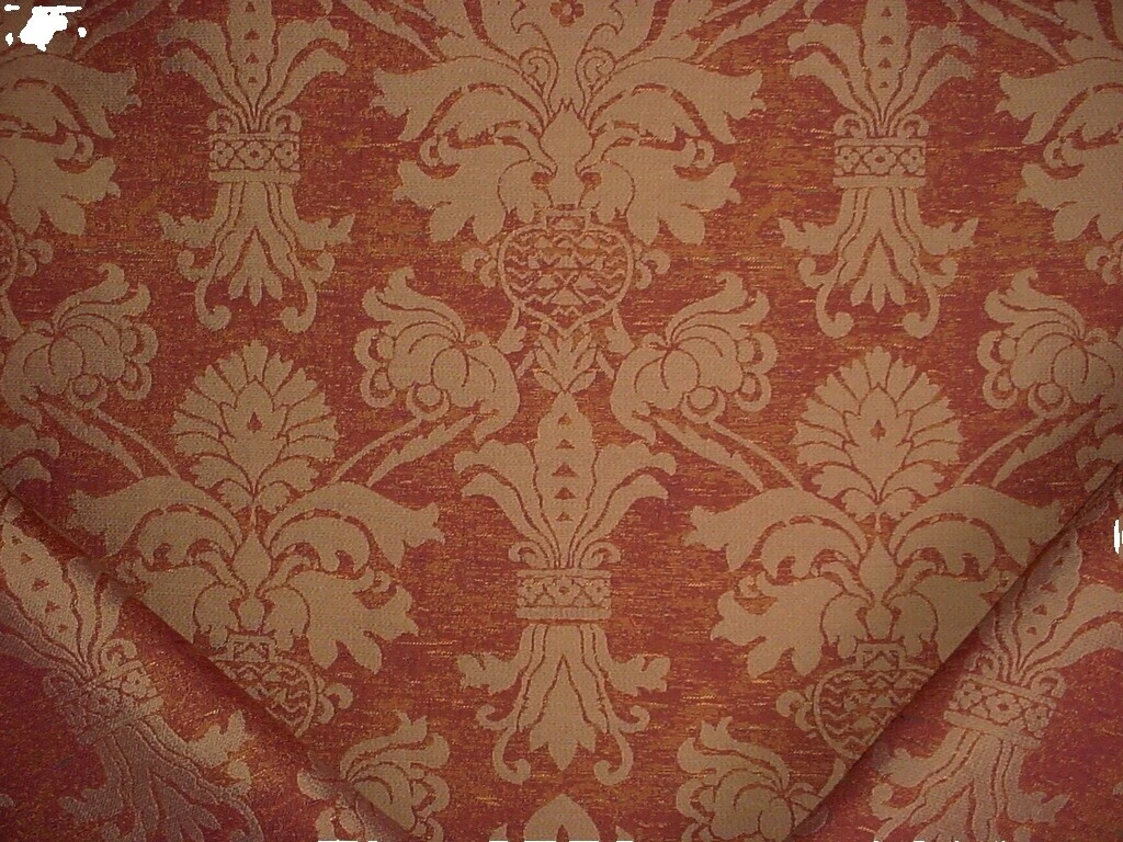 Hogar y Jardín telas artesanales Floral Damasco