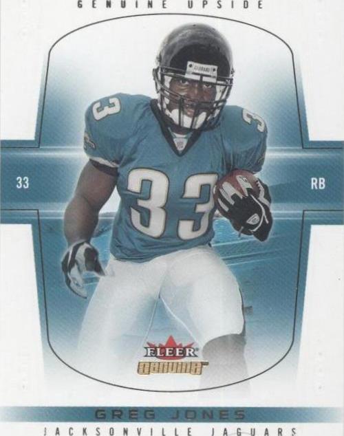 2004 Fleer Genuine Greg Jones #97 - 1 of 2