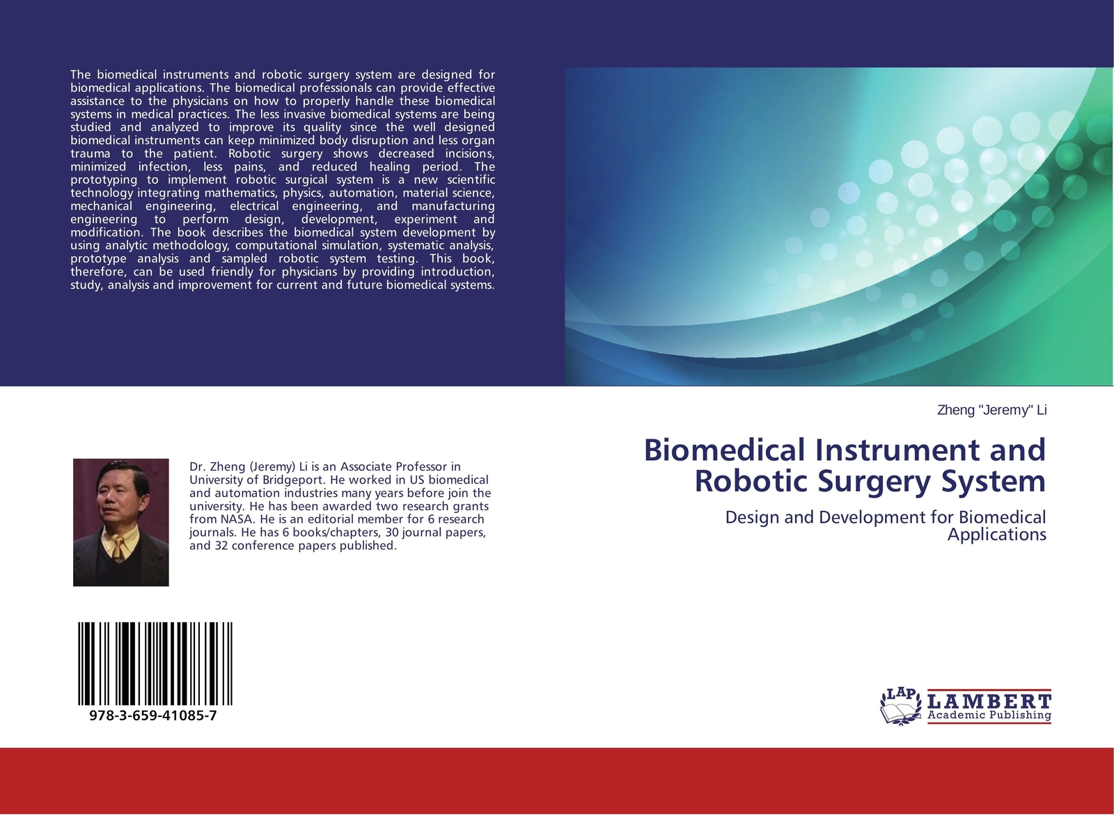 Thumbnail - Zheng Jeremy Li | Biomedical Instrument And Robotic Surgery System |