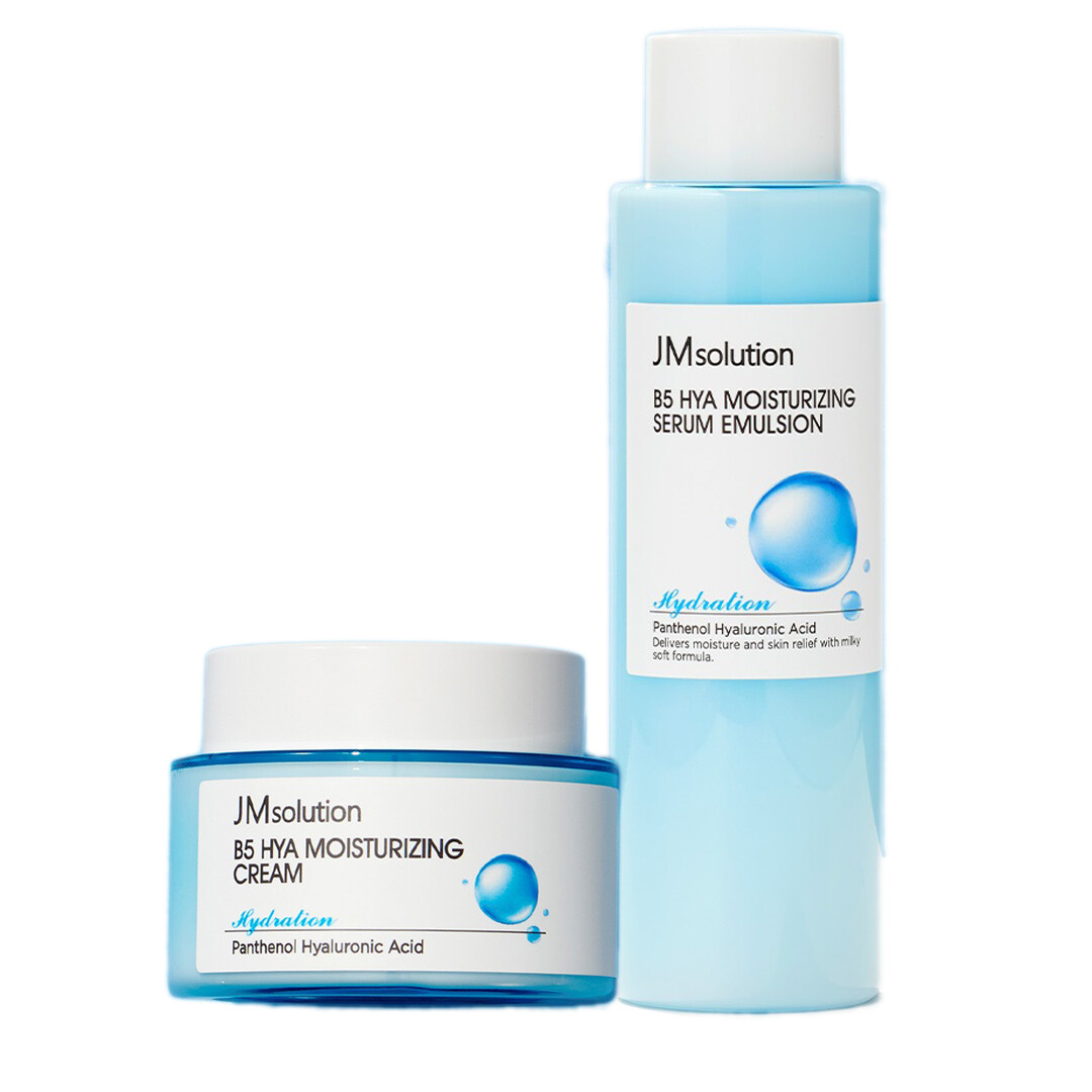 JM solution B5 HYA Moisturizing Serum Emulsion 5.9fl.oz+Cream 2oz