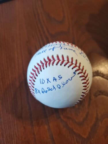 Bill Mazeroski Autographed Signed OMLB w Inscriptions (PSA) - Picture 5 of 14