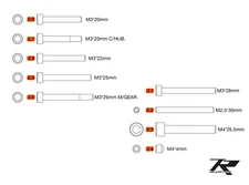 Tron 5.8/Nitron Screw Set 3