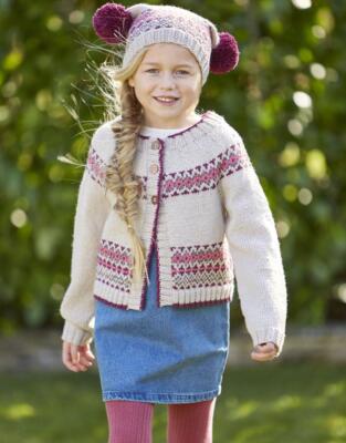 Sirdar Hayfield Musterheft Country Classic DK Strickjacke und Mütze 2514