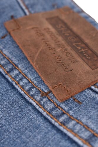 Neu Style Latino (Attolini) Denimhose EU 54 (L/XL) Baumwolle Stretch blau - Bild 2 von 6