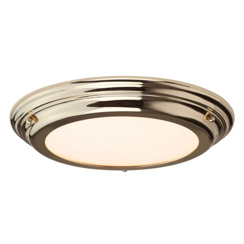LED ceiling light anisa bathroom lighting in brass IP54 Ø36 cm Liberty lamp-