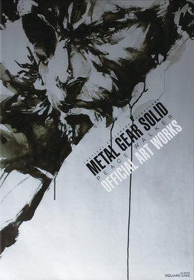 Metal Gear Solid Peace Walker Official Art Works Book From JAPAN