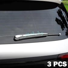 For Mercedes GLA GLB GLS EQA GLC GLE Wagon Chrome Rear Rain Wiper Blade Cover