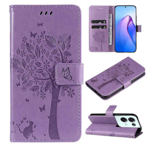 Para OPPO Reno 8/Reno 8 Pro/Reno 8 Lite 5G Billetera Portatarjetas Cuero Estuche Cubierta - Imagen 5 de 58