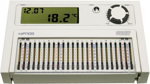 TERMOSTATO GIORNALIERO TERMOPROGRAMMATORE CALDAIA BATTERIA VEMER HIPNOS VE13900 - Foto 2 di 6