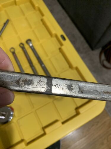 Vintage Snap-On XV Series Offset Box End Wrenches lot of 4 - Picture 2 of 9