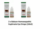 Bakson Homoeopathic Euphrasia Eye Drops For Complete Eye Care 10ml [ PACK OF 2 ]