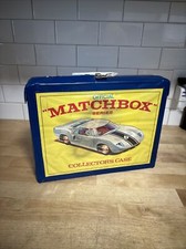 1968 MATCHBOX COLLECTORS CARRY CASE 4 TRAYS 3 CARS FREE SHIPPING