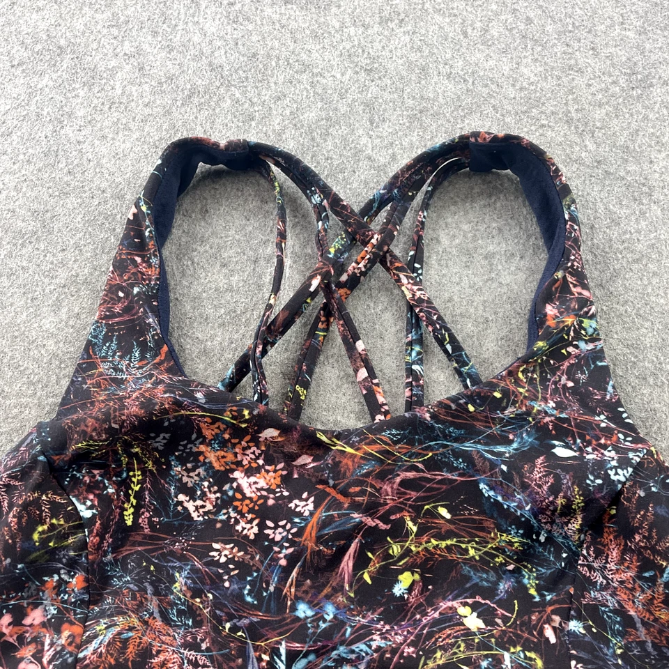 Sutiã esportivo feminino Lululemon 6 grátis para sereno academia casual tiras - Imagem 4 de 4