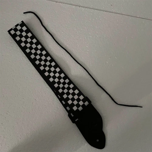 Guitar Strap Adjustable for Acoustic Electric Bass Guitar Leather End Heavy Duty