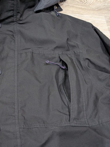 Vintage Rei GoreTex Waterproof Jacket Hooded Black Size Small S Womens - Picture 4 of 15