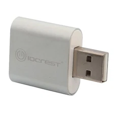 IO Crest SY-AUD20205 USB to Audio Adapter Convert PC USB Port into Sound Card
