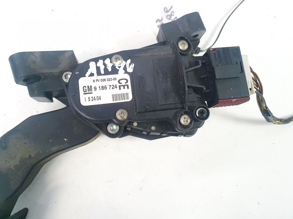 9186724 6pv00832200 Z19DTH Accelerator throttle pedal (potentiome