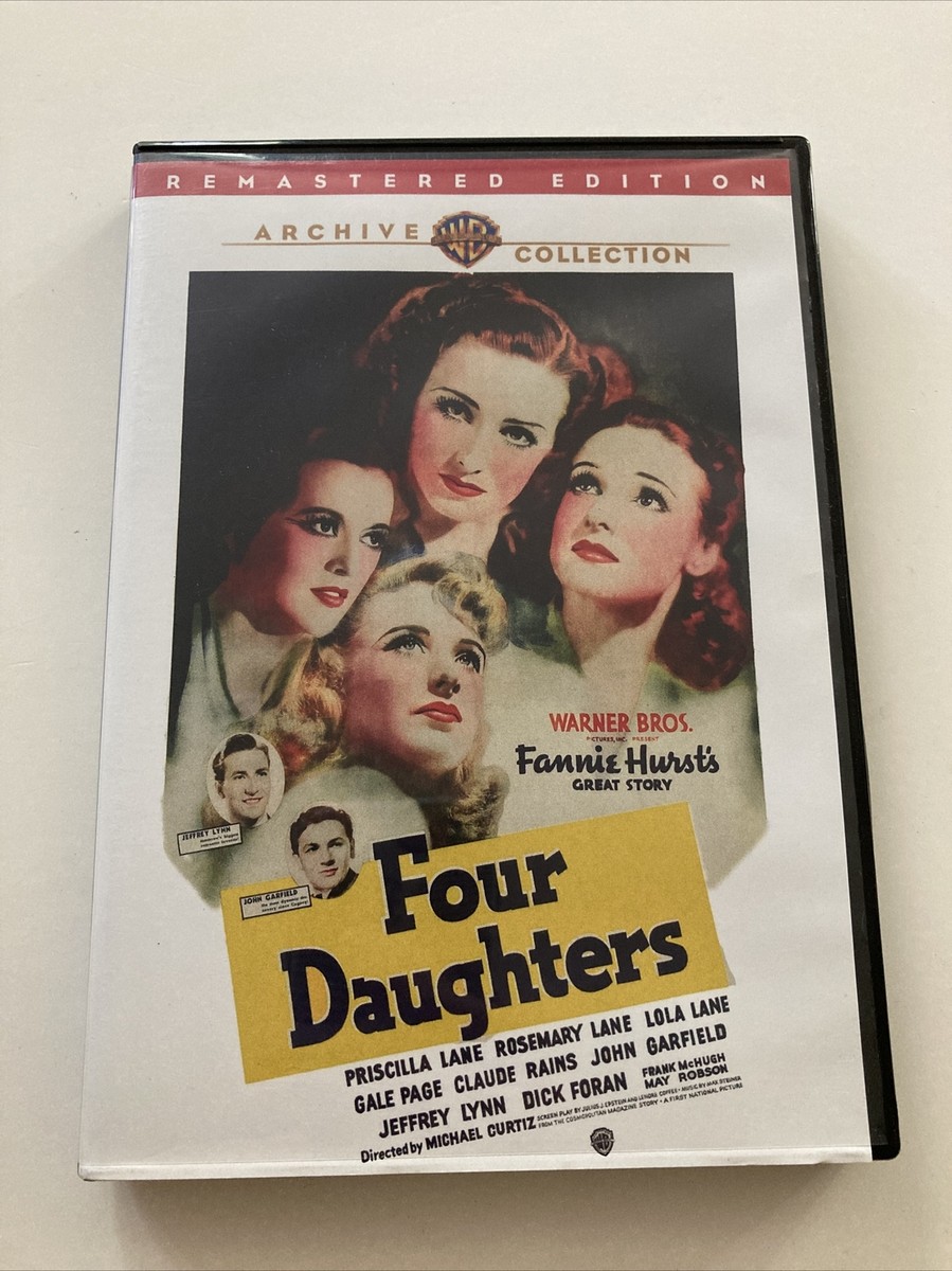 Four Daughters (1938) DVD Priscilla Lane John Garfield Warner