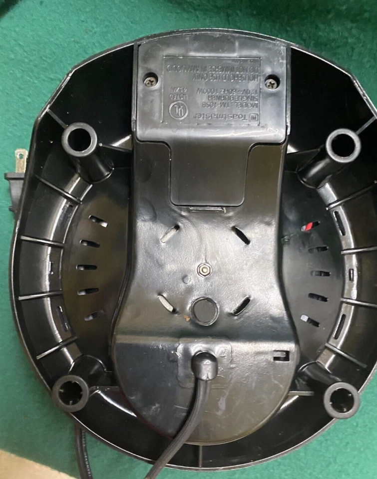 Toastmaster Calidad QUEMADOR ÚNICO PLACA CALIENTE TM-10SB Temperatura Ajustable DORMITORIO Buffet Foto 4 de 4