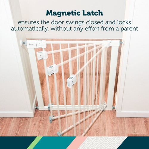 Easy Install Auto-Close Gate, Grey - Picture 4 of 14