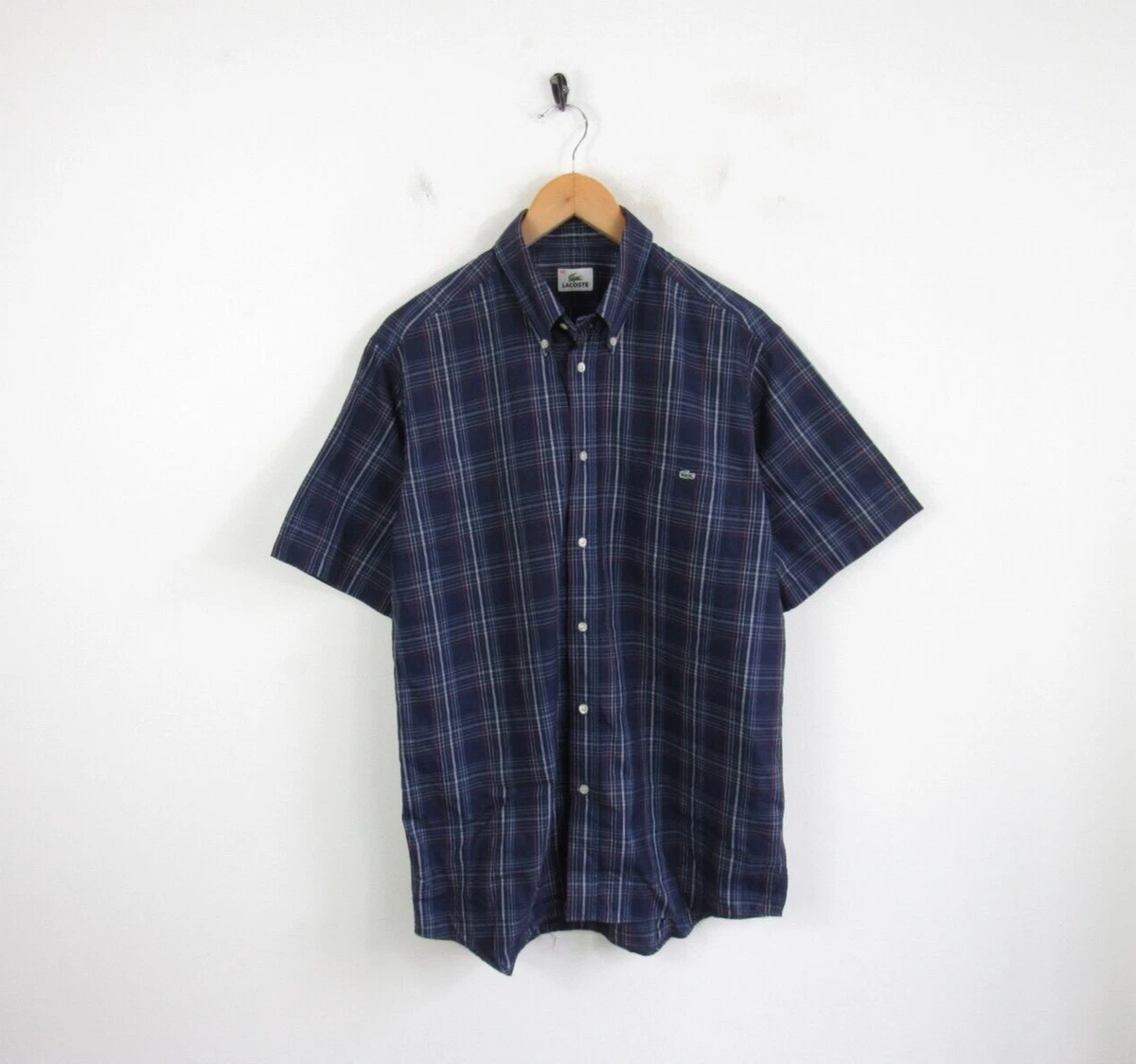 Lacoste button up shirt deals