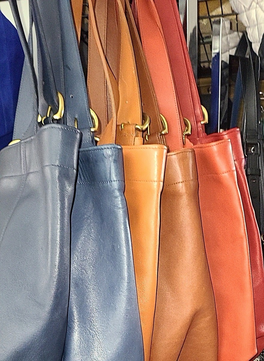 COACH VINTAGE DUFFLE SOHO XL CHERRY RED LEATHER BAG 4082 | eBay