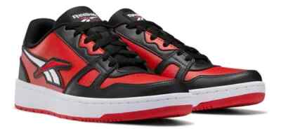 REEBOK RESONATOR LOW LACE-UP BASKETBALL SNEAKERS MEN SHOES RED/BLACK SIZE 11 NEW