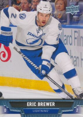 2013-14 Upper Deck #358 ERIC BREWER - Tampa Bay Lightning