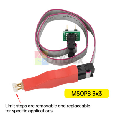 TSSOP8/MSOP8 Chip Download Burn Read Write Test ProbeProgrammer