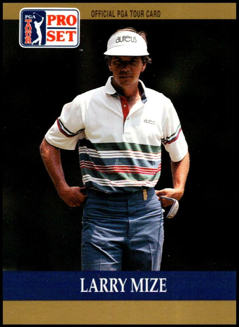 Larry Mize 1990 Pro Set #34 RC ID:19071