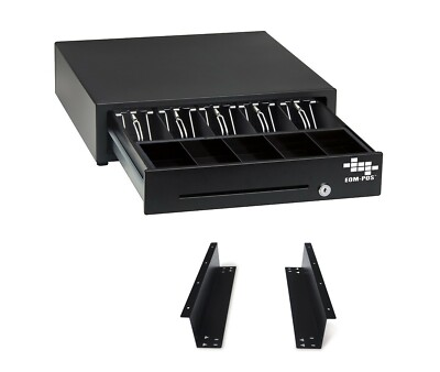 #ad EOM POS Cash Register Money Drawer. Built in Cable to Connect to Receipt Printer $79.99