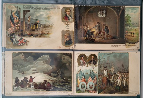 40 1903 PMCs * AMERICAN HISTORY REVOLUTION COLONIAL HEROES LANGE-SCHWALBACH RARE - Picture 11 of 12