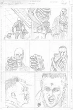 Skull & Bones #3 p.13 - In Costume Headshot Kill - Signed art by Curt Swan