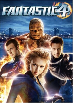 Fantastic Four (DVD, 2005, Full Screen) NEW