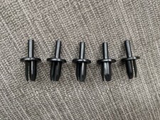 TESLA WHEEL ARCH LINER LINING PLASTIC MOUDLING BLACK RIVET TRIM CLIPS