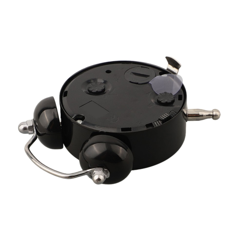 Alarm Clock Glass Lens Classic Double Bell Metal Main Body B ro Shop