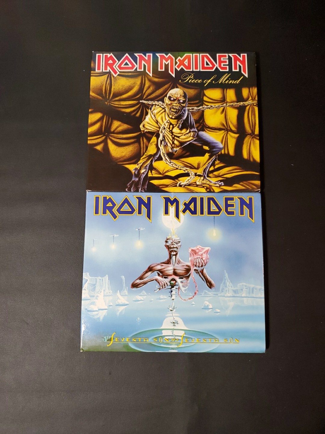 Iron Maiden 2 CD Set Piece Of Mind / Seventh Son Of Seventh Son 2018/2019 BMG...
