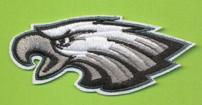 3" x 1-5/8" Embroidered Helmet Iron On Patch - Philadelphia Eagles | eBay