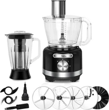 16-Cup Davivy Food Processor Blender Combo