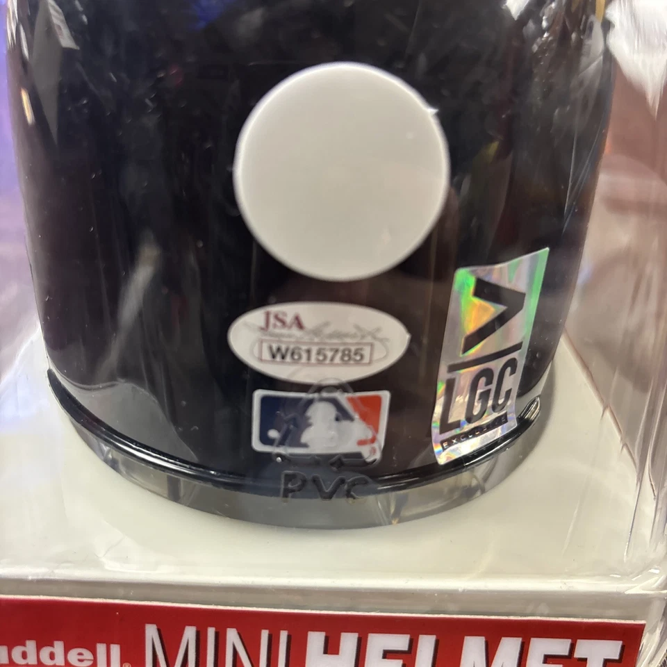 MINI CASCO RIDDELL AUTO FIRMADO POR CHRIS TILLMAN CON CERTIFICADO DE AUTENTICIDAD Orioles Foto 3 de 4